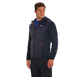 Slam A107003S00-W13-L Флисовая на молнии Active Hood Hybrid Голубой Dark Navy L