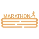 Купить Wellhome WH14290 вешалка для медалей Marathon Золотистый Orange 30x13.5 cm 7ft.ru в интернет магазине Семь Футов