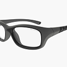 Спортивные очки с диоптриями Demetz Softness R / Grey / Black Colorless Cat.0, softness2801i051