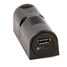 Двойная розетка USB-C/A для поверхностного монтажа