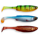 Savage gear 74091 Craft Shad Мягкая приманка 100 mm 6g 40 Единицы Многоцветный Firetiger