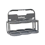 Softee 24142.011.160 Складная сумка-переноска Deluxe Для 6 Бутылки Серый Grey