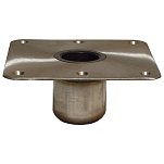 Springfield marine 169-1640013CL Spring-Lock Поддержка основания сиденья Серебристый Grey 177 mm