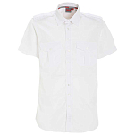 Slam A105003S00-W02-M Рубашка Deck Yacht Shirt Белая  Bright White M