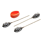 Mivardi M-MFSQMRGLL345 кормушка Method Feeder QMR Grip L Long  30-40-50 g