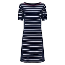 Купить Sea ranch 22-6-156-4008-l Миди-платье с короткими рукавами Maggie Sr Navy / Pearl 30x25x2 7ft.ru в интернет магазине Семь Футов
