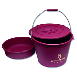 Browning 8514010 Bucket With Lid&Bowl 30L Фиолетовый  Red