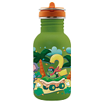 Laken BSFFC Funny Cars 500 ml Бутылка из нержавеющей стали Многоцветный Green