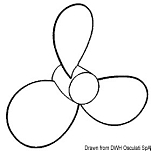 SS propeller SUZUKI 14x19 L, 52.532.05