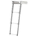 Купить Plastimo 57036 4 Складная лестница  Grey 29 x 58 cm 7ft.ru в интернет магазине Семь Футов