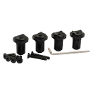 Купить Fox international CBB029 Black Label QR Conversion Kit Черный Black 7ft.ru в интернет магазине Семь Футов