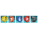 Купить Vdm - reya sas 2743013 TM Защита пропеллера Многоцветный Blue 13´´  7ft.ru в интернет магазине Семь Футов