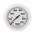Veethree VEM68374E Artic 7000RPM Индикатор счетчика оборотов White 76 mm