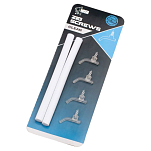 Nash T7841 Zig Screws Кикеры Белая  Black