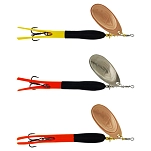 Westin M110-813-012-UNIT Ложка-приманка FC Upstream Silver Blade 5 15g Black / Fluo Orange