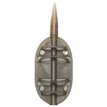 Preston innovations P0040012 In-Line Плоский питатель Method L Коричневый Brown 45 g 