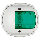 Купить Бортовой огонь Sphera Design Classic 12 зелёный 112,5° 12В 10Вт 100x50x88мм в белом корпусе для судов до 12м, Osculati 11.410.12 7ft.ru в интернет магазине Семь Футов