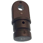 Goldenship GS72233 Мужской Nylon Торцевая крышка тента 2 единицы измерения Черный 19 mm 