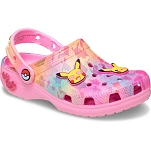 Crocs 211229-90h-j6 Деревянные башмаки Pikachu Pink Classic Multi 35x25x15 EU 38
