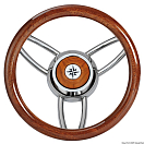 Купить Blitz steering wheel w/polished mahogany outerring, 45.169.05 7ft.ru в интернет магазине Семь Футов