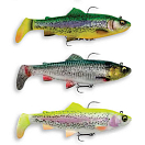 Купить Savage gear SVS74002 4 Trout Rattle Shad Мягкая приманка 170 mm 80g Lemon Trout 7ft.ru в интернет магазине Семь Футов