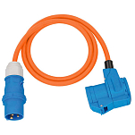 Brennenstuhl 1132920525 IP44 К адаптеру аварийного контакта 1.5 м Оранжевый Orange / Blue