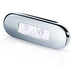 Hella marine 4025092 Oblong Синий свет любезности Серебристый Silver