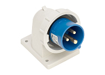 Вилка CEE, угловая / 16 А / 230 В / штекер