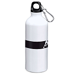 Kruskis MD4049S101S224 Frame Run 800ml Алюминиевая бутылка Бесцветный White