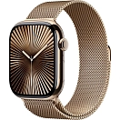 Купить Apple MX083QL/A  Watch Series 10 GPS + Cellular 42mm Milanese Loop Золотистый Gold Titanium / Gold 7ft.ru в интернет магазине Семь Футов