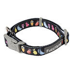 Fuzzyard FZCL657-S Bed Bugs Воротник Из Неопрена Черный Multicolor S
