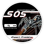 Expert predator 60611 Монофиламент Sos 2x150 m Бесцветный Clear 0.120 mm
