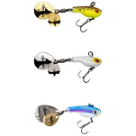 Berkley 1581027 Pulse Spintail Безгубые воблеры 75 mm 28g Серебристый Brown Chartreuse
