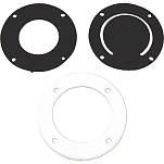 Moeller 114-02030810 Cockpit Scupper Valve Черный  Black 73 mm 
