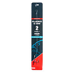 Nash T6372 Fluoro D Micro Barbed Лидер Бесцветный Black 8 