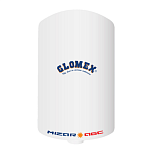 Телевизионная антенна Glomex Mizar V9128AGC TV/FM/DAB 87,5-774МГц 20дБ 140x200мм с автоматическим усилителем AGC белая