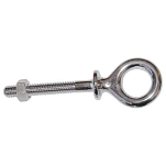 Foresti & suardi 5050378 M8 Хромированный латунный кольцевой болт Серебристый Silver 55 mm 