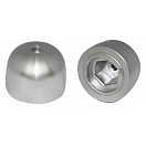 Купить Tecnoseal 2626641A Side Power Sleipner Алюминиевый оживальный анод  Silver 73 x 53 mm  7ft.ru в интернет магазине Семь Футов