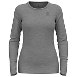 Odlo 111601-10183-xl Базовый слой с длинным рукавом Merino 200 Odlo Steel Grey Melange 30x25x2