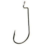 OMTD OH1600M-2 Offset Worm Profile Mini Крюк Серый  Grey (10 pcs) 2 