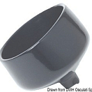 Rod holder PVC oval drain plug, 41.211.58