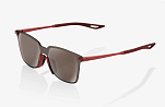 Спортивные очки 100% LEGERE SQUARE - Soft Tact Crimson - HiPER Silver Mirror Lens, 60020-00004