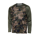 Prologic SVS76495 Футболка с длинным рукавом UV Camo Зеленый Camo / Green 3XL