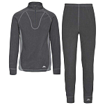 Trespass UABLSEN20001-CMX-XXXL Набор базовых слоев Thriller Серый Cement X 3XL