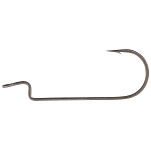 Savage gear SVS74443 Worm Offset Super Slide Техасский Крюк Silver 3/0