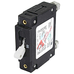 Blue sea systems BS7350 C-Series Single Pole Circuit Breaker Черный Black / White 5 A