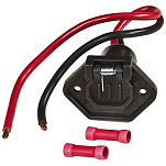 Sierra 11-WH105201 11-WH105201 8GA Троллинг Мотор Вилка и розетка 12V 11-WH105201 Черный