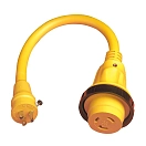 Купить Marinco 104SPP Светодиодный адаптер Желтый Yellow 7ft.ru в интернет магазине Семь Футов