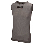Sixs KSMS-XS-NE Безрукавная базовая футболка Pro SMX S Kit Серый Black Carbon XS