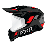 Шлем FXR Clutch w/ E Shield с подогревом M 260670-1020-10-spot